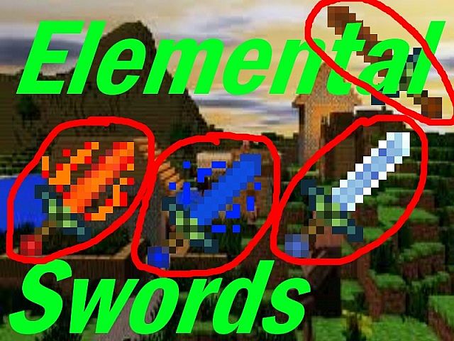 Elemental Swords Mod [1.6.4]