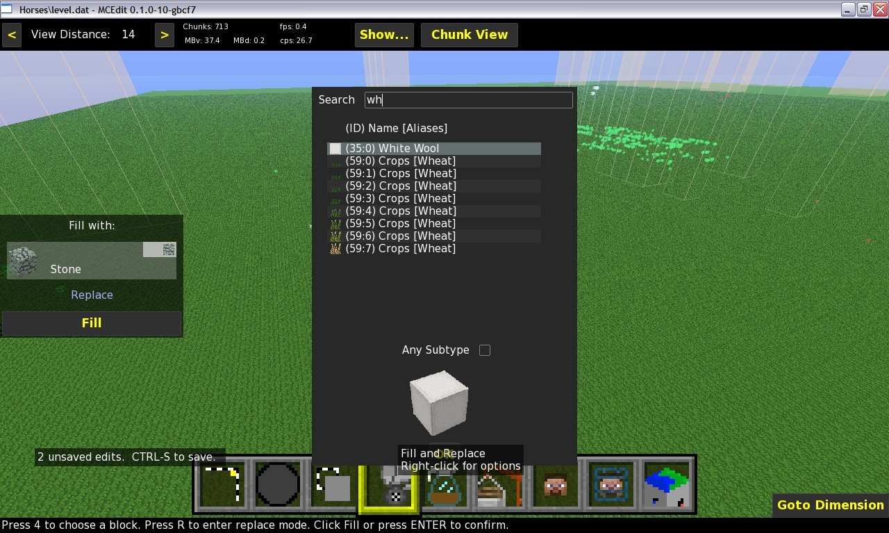 MCEdit 2.0 - редактор карт [1.13.2] [1.12.2] [1.7.10] - Программы