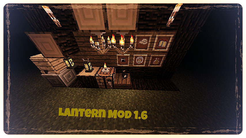 Lanterns and Flashlights Mod добавляет в minecraft множество различных ламп...