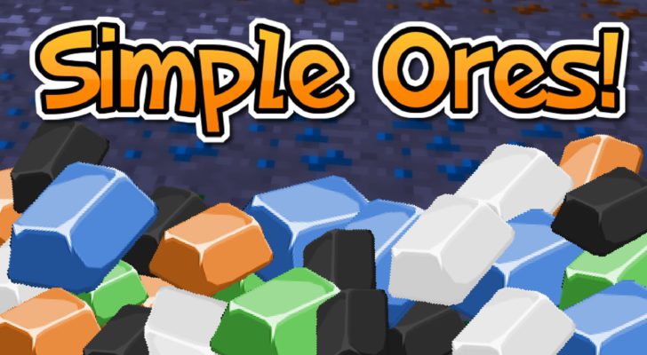 SimpleOres [1.20.1] [1.19.2] [1.16.5] [1.12.2] (новые руды)