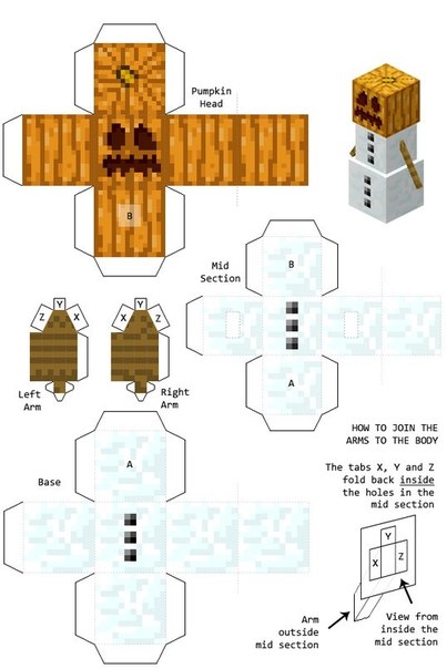 Схема-маинкрафт-снеговик