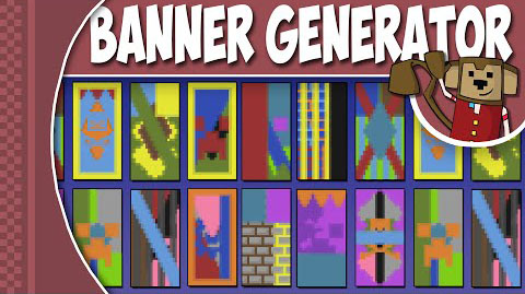 Онлайн генератор Minecraft баннеров
