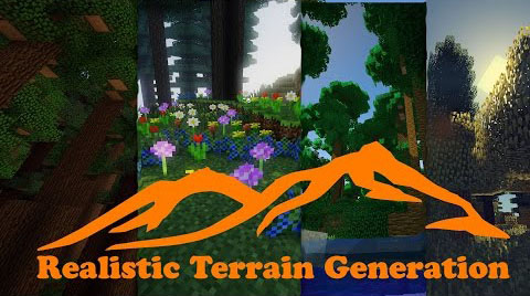 Realistic Terrain Generation [1.10.2] [1.9.4] [1.8.9] [1.7.10]