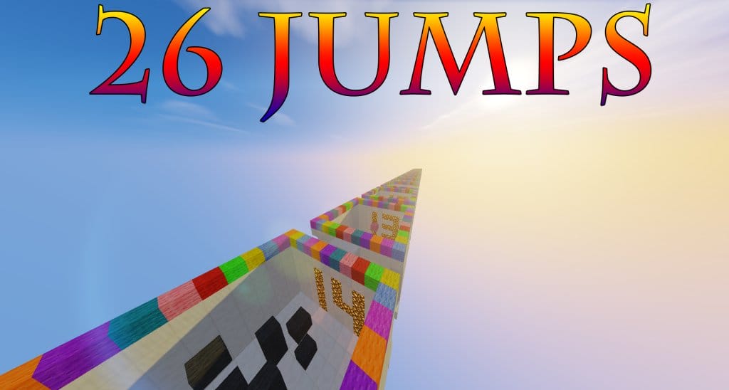 26 Jumps [1.10.2] - Карты для Майнкрафт