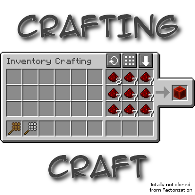 CraftingCraft [1.16.5] [1.15.2] [1.12.2] [1.7.10] (портативный верстак)