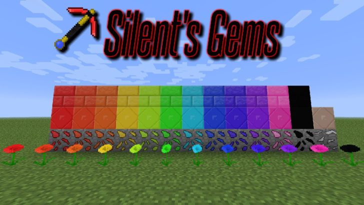 Silent’s Gems [1.19.2] [1.18.2] [1.16.5] [1.12.2] (новое оружие и инструменты)