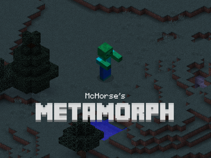 Metamorph [1.12.2] (мод на превращение в моба Майнкрафт)