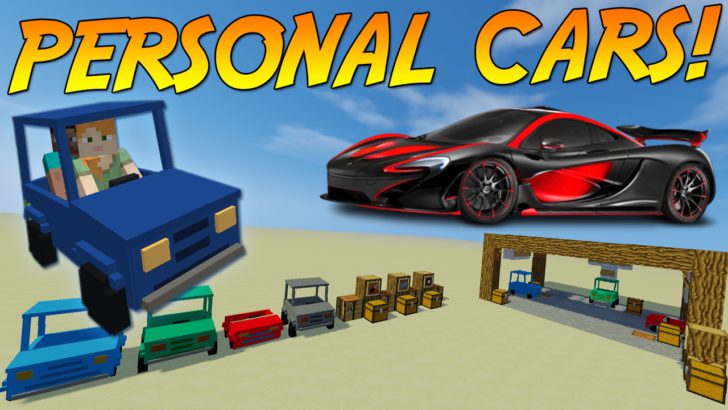 Personal Cars 1.12.2 1.11.2 1.10.2 &#8211; Minecraft Mods