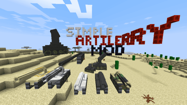Customizable Artillery [1.10.2] [1.9.4] [1.8.9] [1.7.10] - Карты для ...