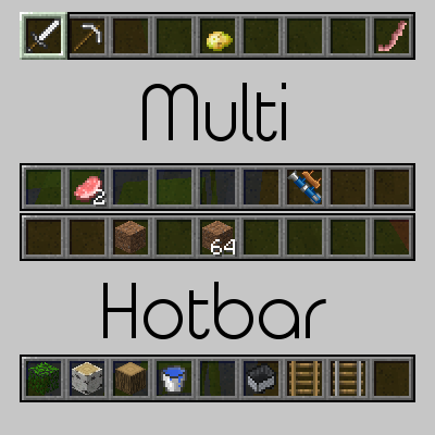 Multi-Hotbar [1.12.2] [1.11.2] [1.10.2] [1.7.10]