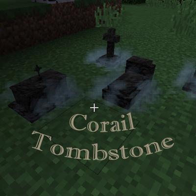 Corail Tombstone [1.19.3] [1.18.2] [1.16.5] [1.12.2] — сохранение вещей из инвентаря
