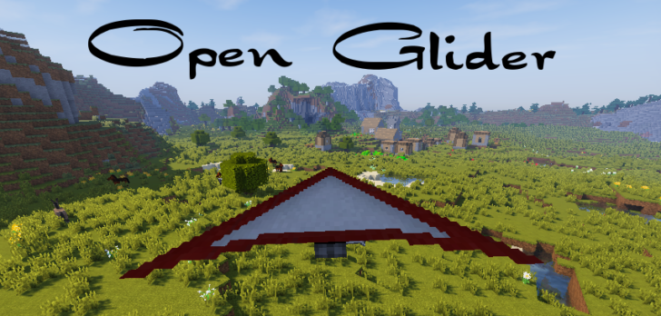 Open Glider — дельтаплан [1.12.2] [1.11.2] [1.10.2]