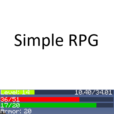 Simple RPG [1.12.2] [1.11.2] [1.10.2]