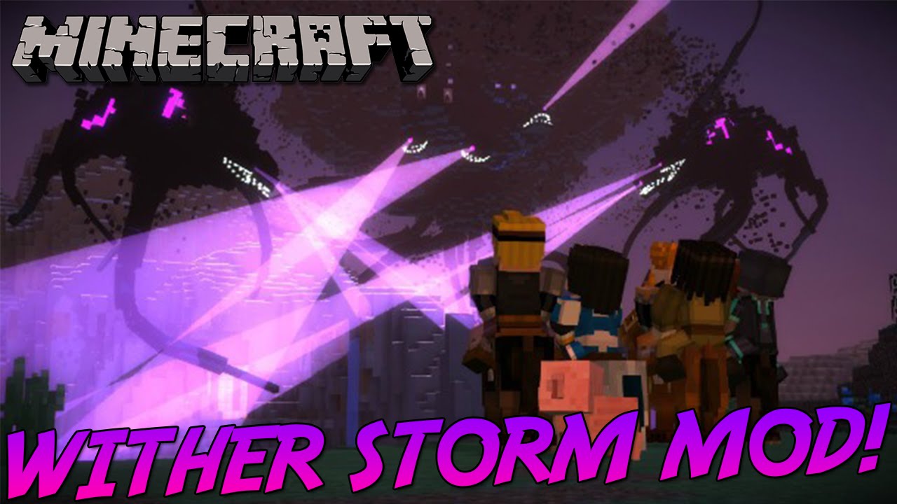 Wither Storm (Мутант Иссушитель) [1.8.9] - Моды для Майнкрафт