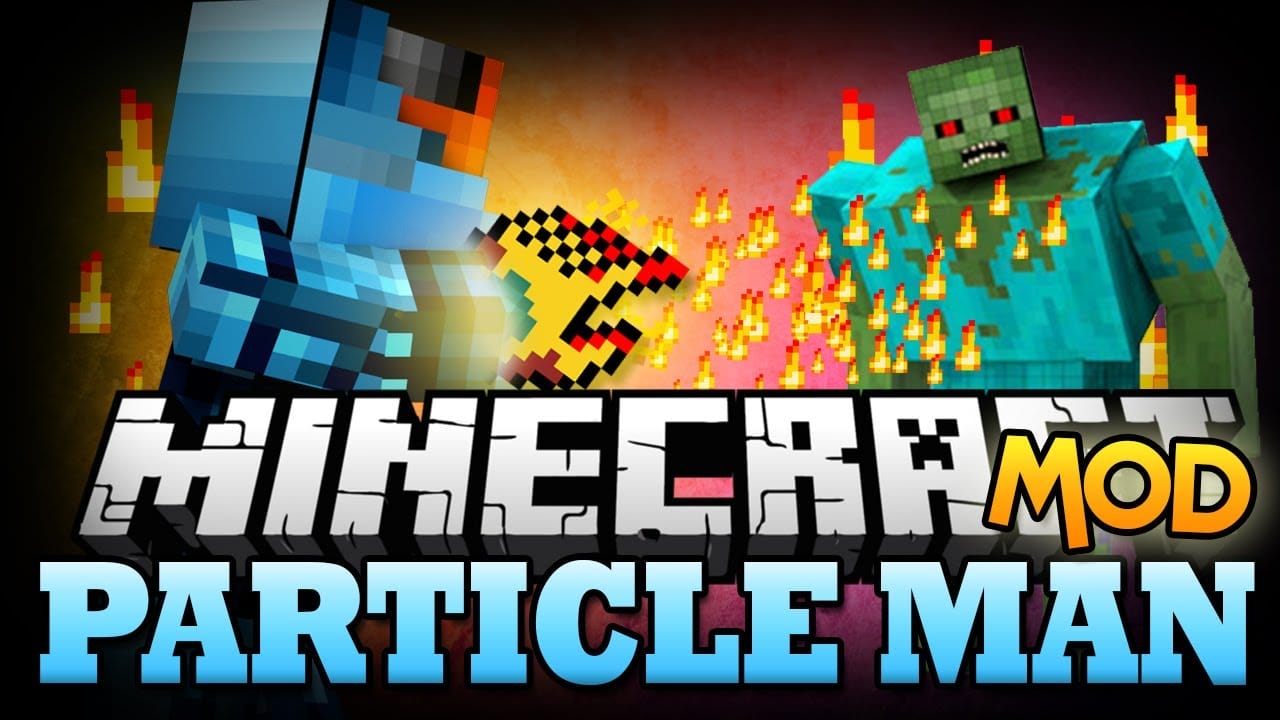 Particle Man — перчатка трех стихий [1.10.2] [1.7.10] - Моды для Майнкрафт