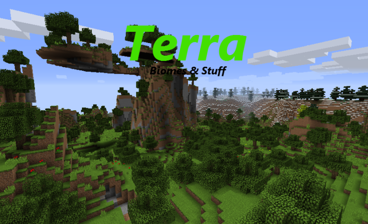 Terra (37 новых биомов) [1.12.2] [1.11.2]