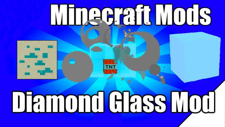 Diamond Glass [1.17.1] [1.16.5] [1.15.2] [1.12.2] (взрывоустойчивое стекло)