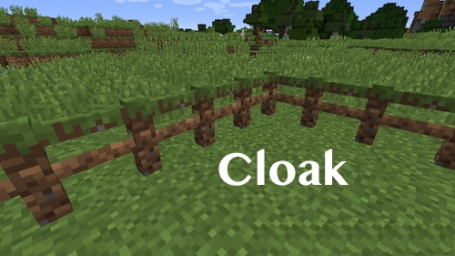 Cloak — копирование текстур блоков [1.12.2]