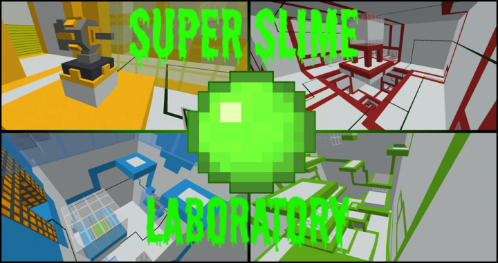 Super Slime Lab — нажми кнопку кидая слизь [1.13.2]