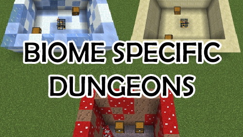 Biome Specific Dungeons — разнообразные сокровищницы [1.12.2]