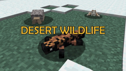 Desert Wildlife — броненосец, аризонский ядозуб и молох [1.12.2]