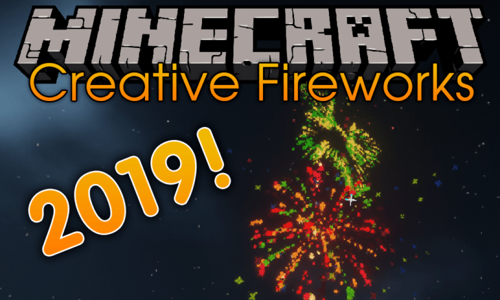 Creative Fireworks — красивые фейерверки [1.13.2] [1.12.2]