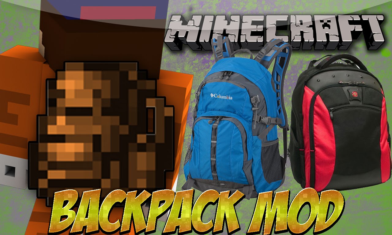 Useful Backpacks [1.20.2] [1.19.4] [1.16.5] [1.12.2] (простые рюкзаки) -  Моды для Майнкрафт