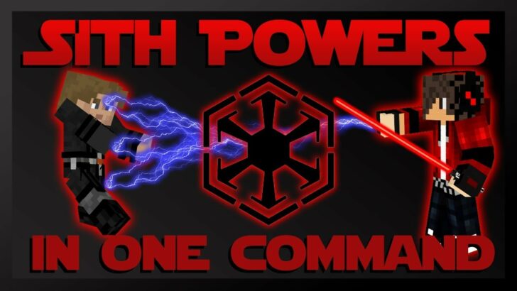 Sith Powers — красный световой меч и способности ситхов [1.12.2]