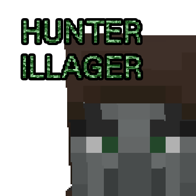 HunterIllager [1.19.2] [1.18.2] [1.16.5] [1.12.2] (агрессивный охотник)
