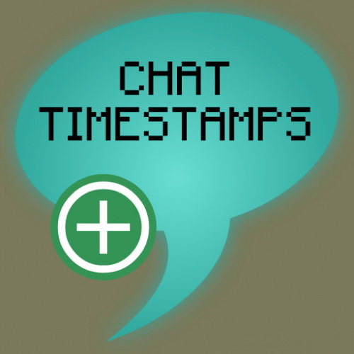 Chat Timestamps — метки времени в чате [1.14]