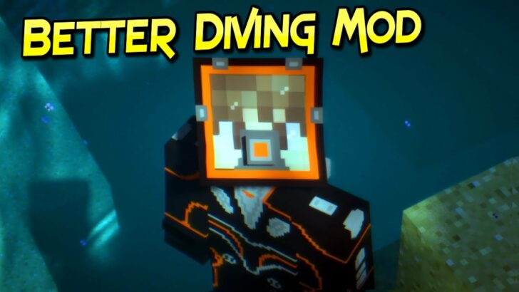 Better Diving [1.16.5] [1.12.2] [1.11.2] [1.10.2] (предметы для дайвинга)