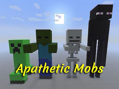 Apathetic Mobs [1.15.2] [1.14.4] [1.12.2] (неагрессивные мобы)