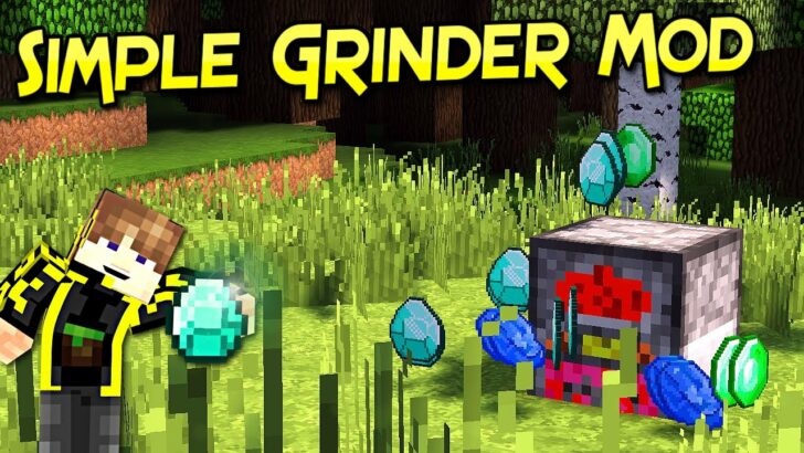 Simple Grinder 1.17.1 1.16.5 1.14.4 1.12.2 (Cru er) &#8211; Minecraft Mods