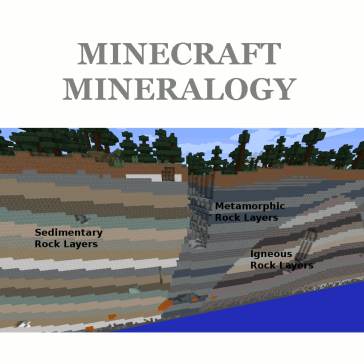 Mineralogy [1.12.2] [1.11.2] [1.10.2] [1.7.10] (геологические слои)