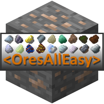OresAllEasy [1.14.4] [1.12.2] (объединение руд и металлов из разных модов)