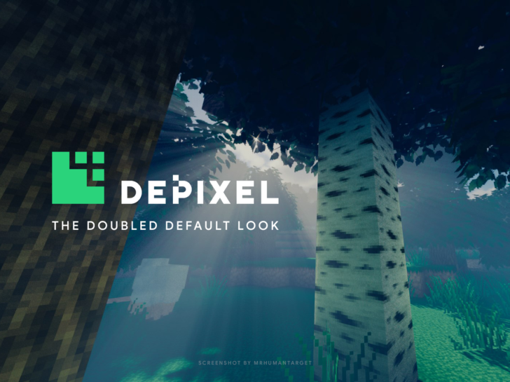 Depixel (Default 32×32) [1.16.5] [1.15.2] [1.14.4] [1.12.2] (32x)