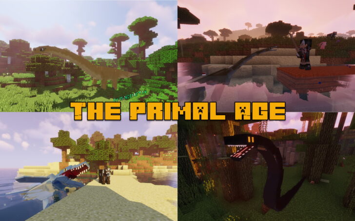 The Primal Age [1.12.2] (мод на динозавров)