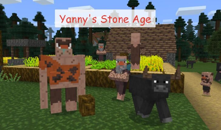 Yanny’s Stone Age [1.16.5] [1.15.2] [1.14.4] (Сложное выживание)