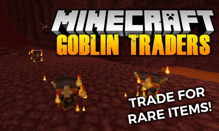 Goblin Traders [1.20.1] [1.19.4] [1.18.2] [1.16.5] (гоблины-торговцы)