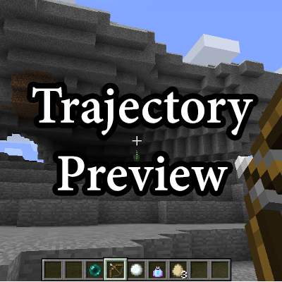 Trajectory Preview [1.20.2] [1.19.4] [1.16.5] [1.12.2] (Траектория полета предмета)