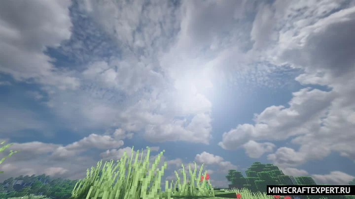 Realistic Sky — реалистичное небо [1.16.5] [1.15.2] (512x)