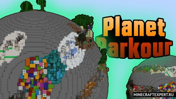 Planet Parkour [1.16.5] (планета паркура)