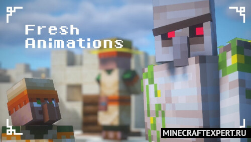 Fre animations 1.18.2 1.17.1, 1.16.5 (16x) (Realistic animations of Mobs) &#8211; Minecraft Texture Pack