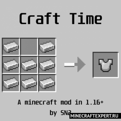 Craft Time [1.16.5] [1.12.2] (время крафта)