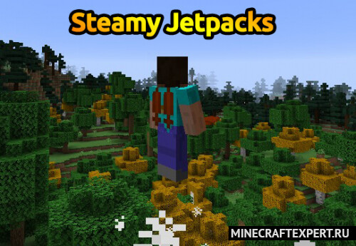 Steamy Jetpacks [1.16.5] — реактивный ранец