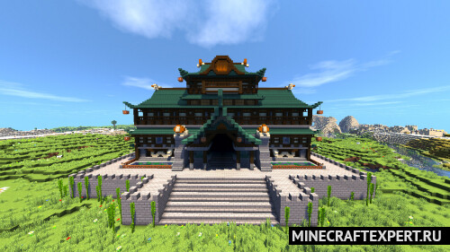 Japanese Castle 1.16.5 &#8211; Minecraft Maps