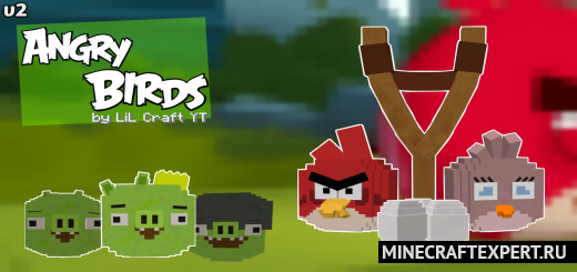 Angry Birds 1.16 &#8211; Evil Birds and Greedy Pigs &#8211; Minecraft Pe Mods on android