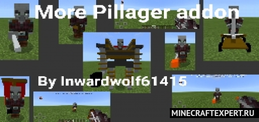 More Types Of Pillagers [1.17] [1.16] — новые виды разбойников