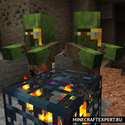 Zombie Villagers From Spawner [1.17.1] [1.16.5] [1.15.2] [1.12.2]