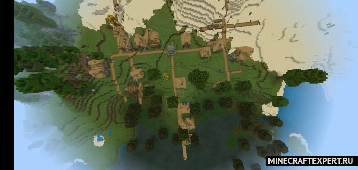 Minecraft Seed: Abandoned Village, Portal and Temple 1.17 &#8211; Sids For Minecraft P